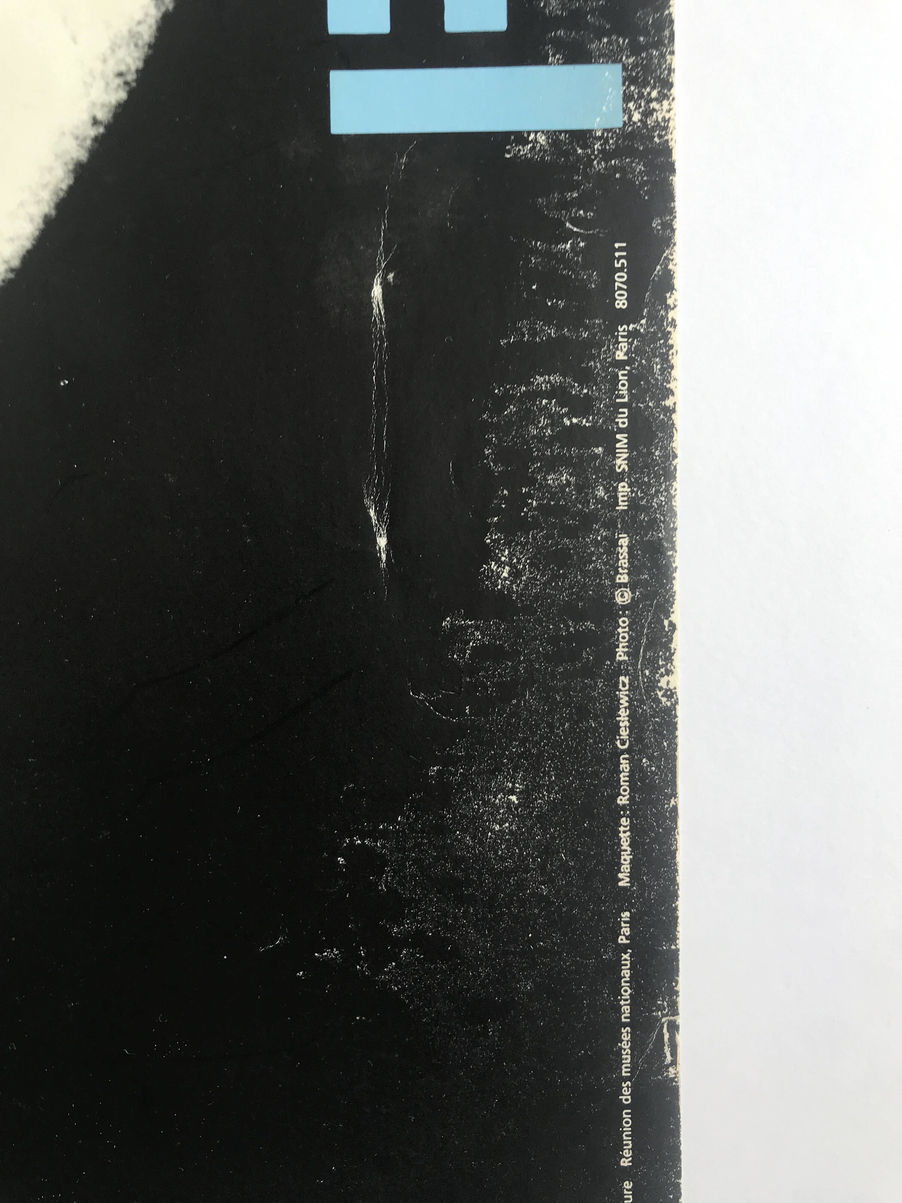 Original poster by roman cieslewicz, musée picasso paris, 1986