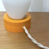 Vintage orange table lamp