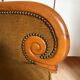 Fauteuil Bergère en acajou style Restauration époque fin XIXe