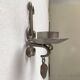 Vintage Swedish Wrought Iron Wall Candleholders from Ahrnebergs, Set of 2