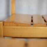 Charlotte Perriand (selection of) for Les Arcs, set of 4 chairs, France, circa 196