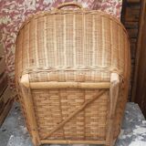 Panier en osier avec poignées