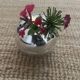 Christofle-Gio Ponti silver ball vase/flower holder