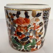 Pot / vide poche avec couvercle porcelaine chinois