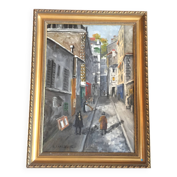 Montmartre painting