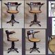 Fischel revolving office chair in the early 20th century