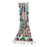 Handmade Berber Bohemian Wool Runner Rug