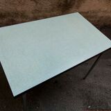 Green formica table, 1970