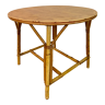 Table basse en rotin