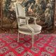 Louis XVI-era armchair Stamp Nicolas Denis Delaisement 18th century