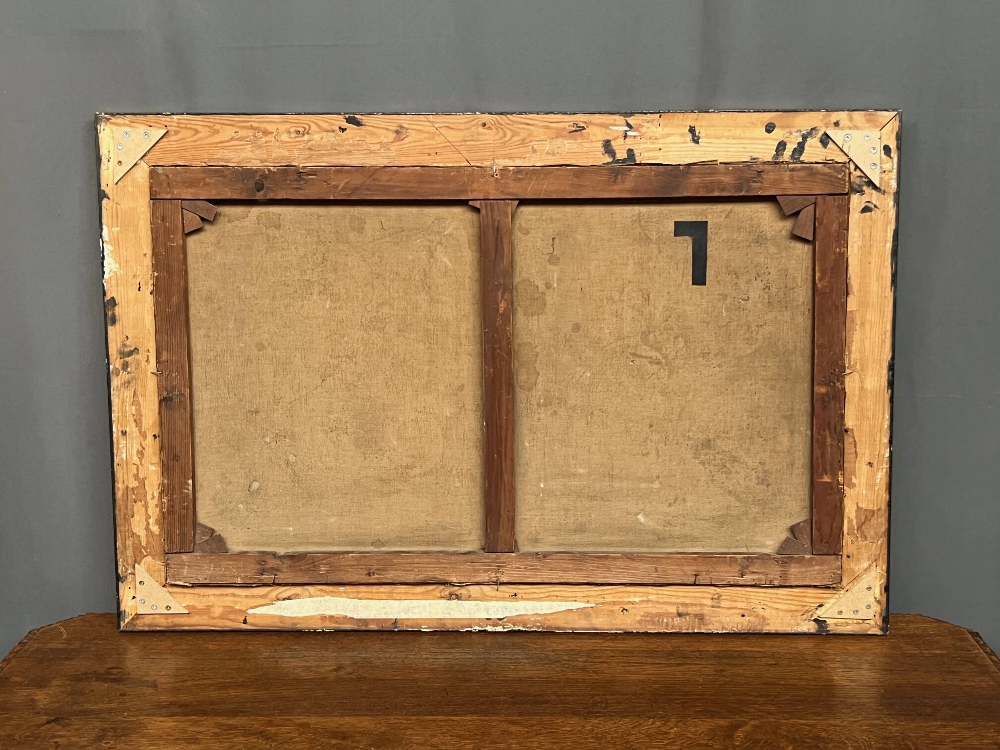 Josef Mansfeld (1819-1894). Still life with flowers and fruit.