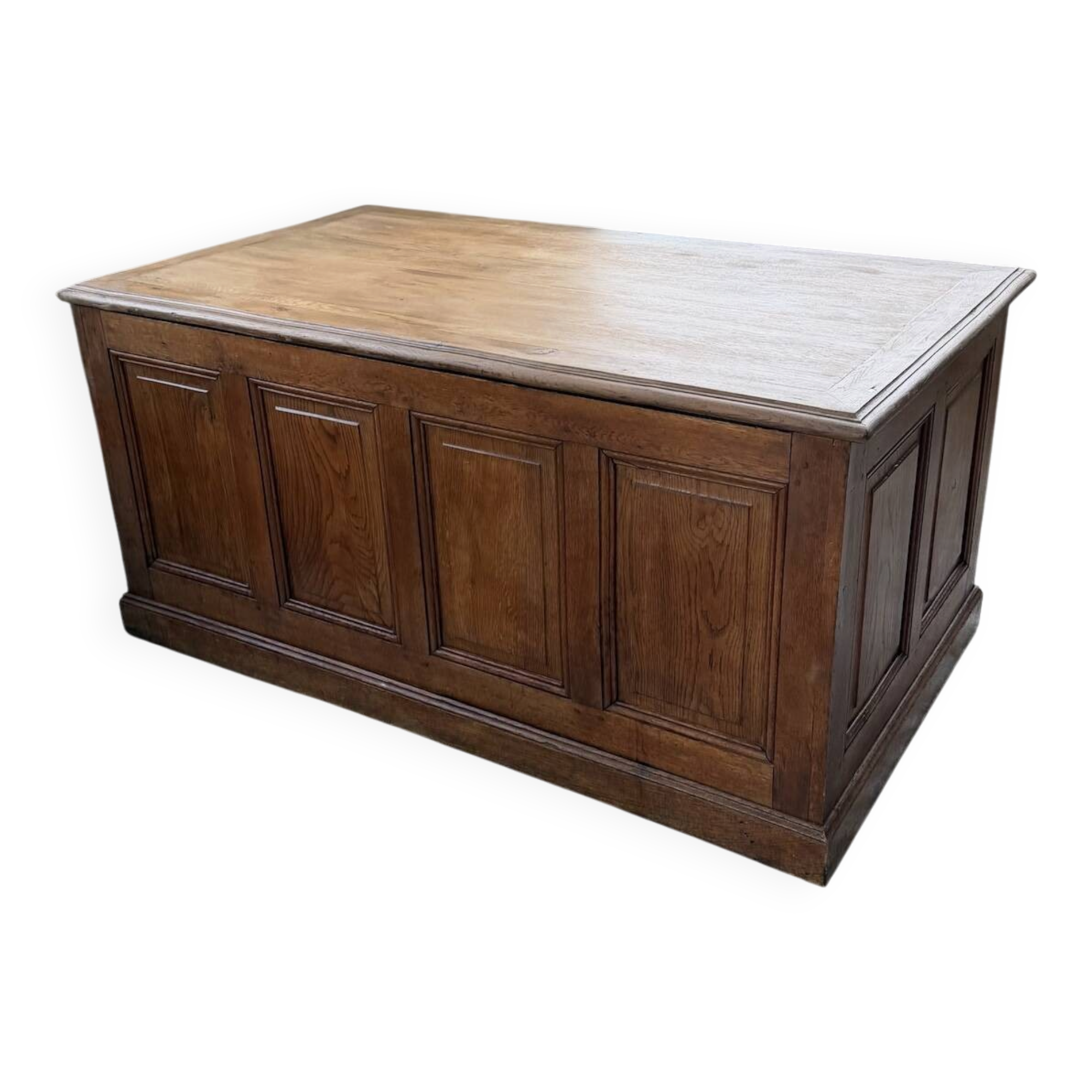 Counter or desk in oak from the 1950s.