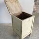 Tabouret ancien bois blanc hasselberger