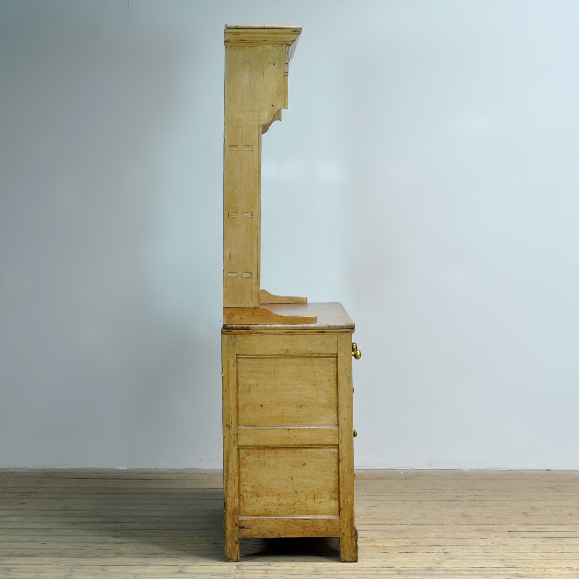 Pine buffet cabinet, circa 1850