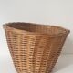Panier en rotin ancien