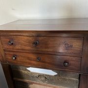 Cartonnier restauration ou meuble de métier notaire