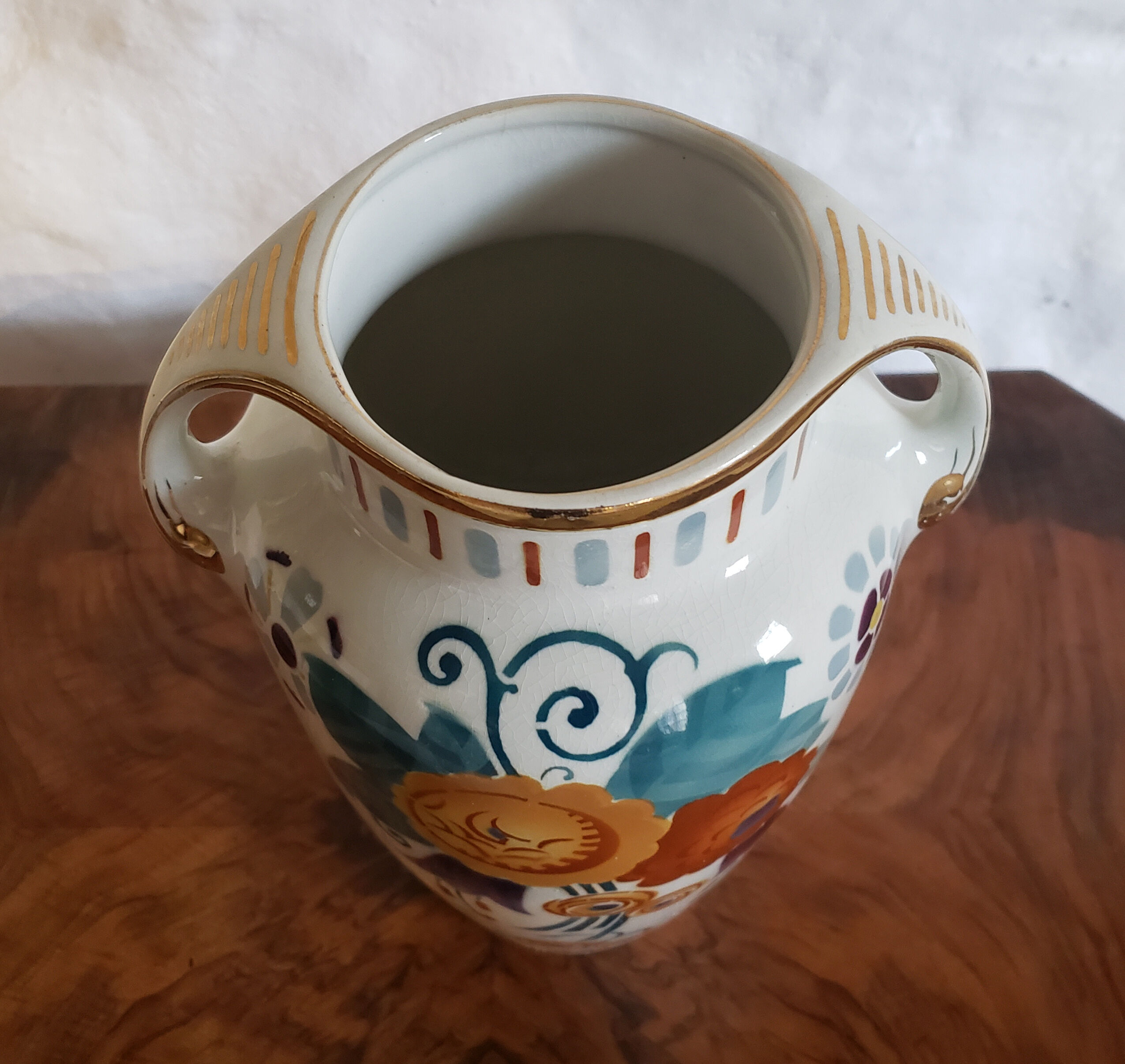 Lunéville art-deco vase