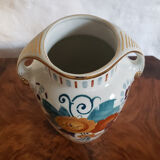 Lunéville art-deco vase