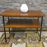 Small teak side table Jese Möbel 1960s vintage