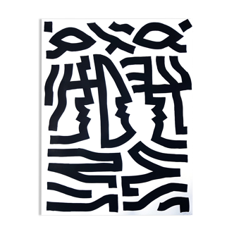 Painting on paper - "Spirit"