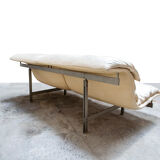 Wave two-seater sofa by Gianni Offredi for Saporiti Italia, 70s