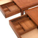 Fine danish pair of mid century teak nightstands