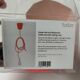 Neon pink pendant lamp