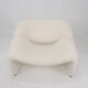 Set of 2 Model F598 Groovy Chairs by Pierre Paulin for Artifort, 1980