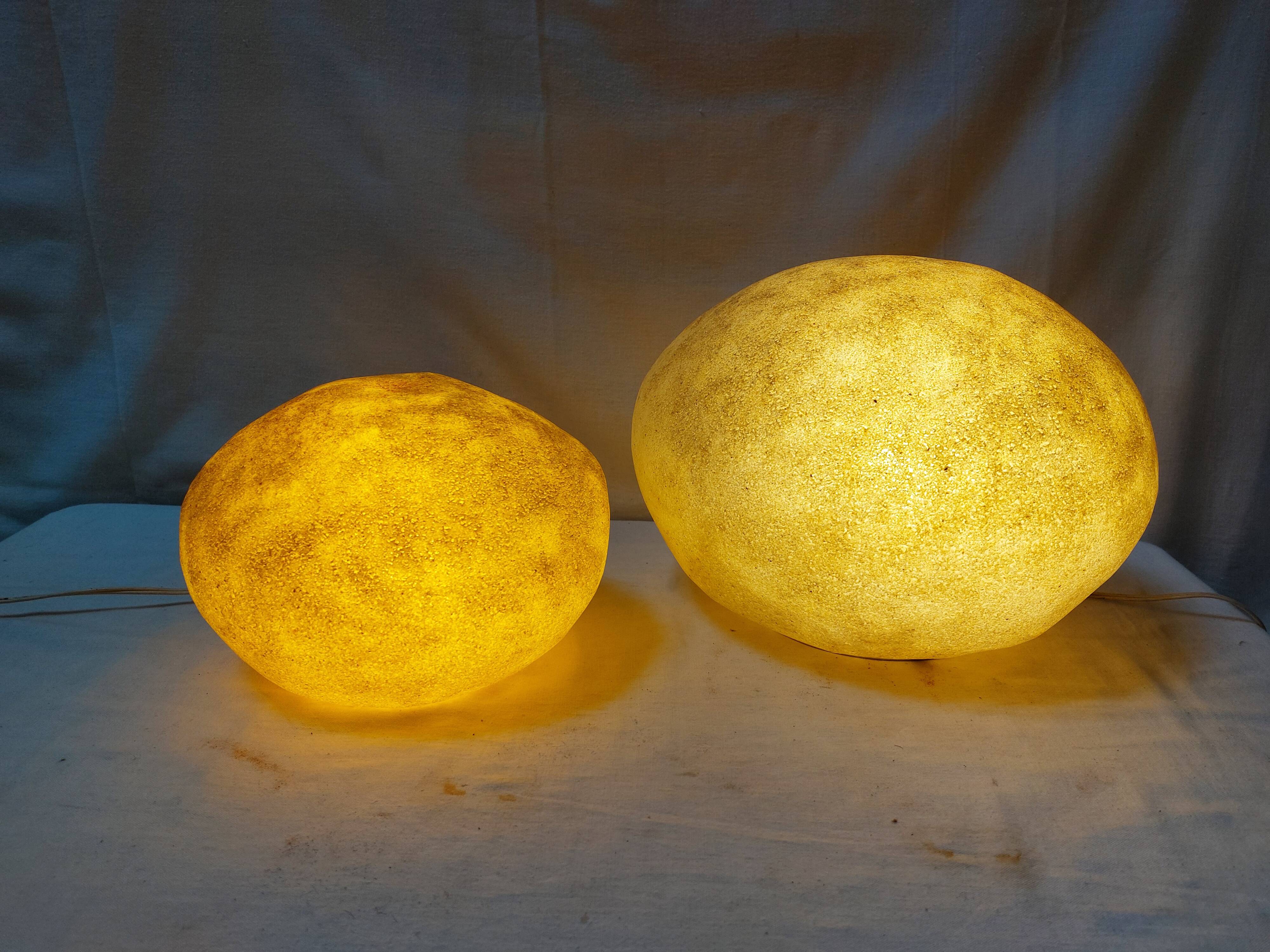 Pair of Dora lamps by André Cazenave for Atelier A - 1970s