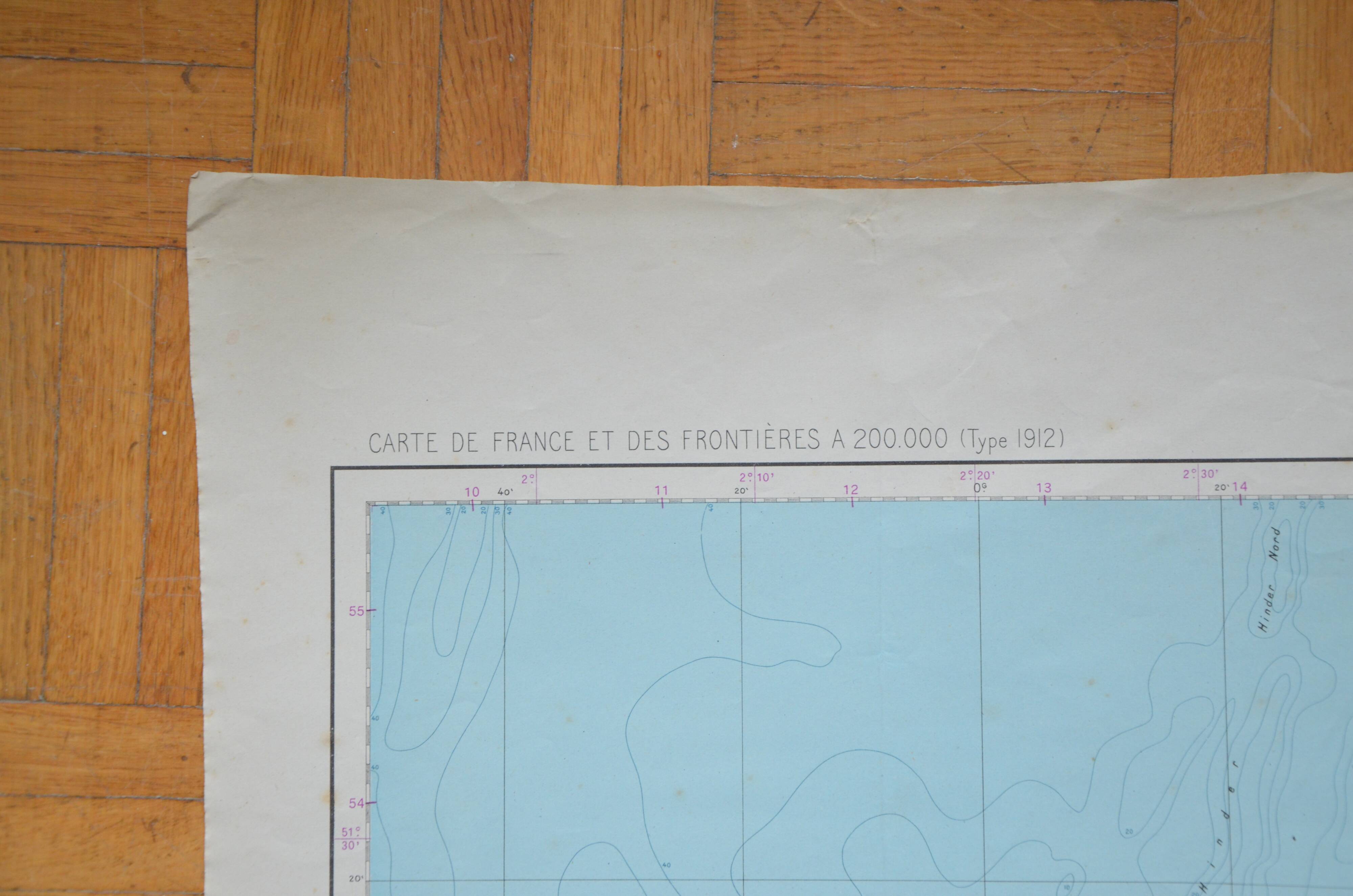 Map No. 2 Dunkirk-Bruges army edition