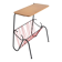 Side table / Scoubidou magazine rack 1950 vintage
