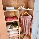 Armoire parisienne restaurée