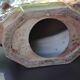 Ceramic fish statuette signed