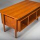 Danish teak desk by Kai Kristiansen for FM Møbler, 1960s