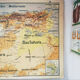 Vidal Lablache school map No.11 Algeria and Tunisia