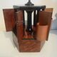 Cigar humidor in cedar burl