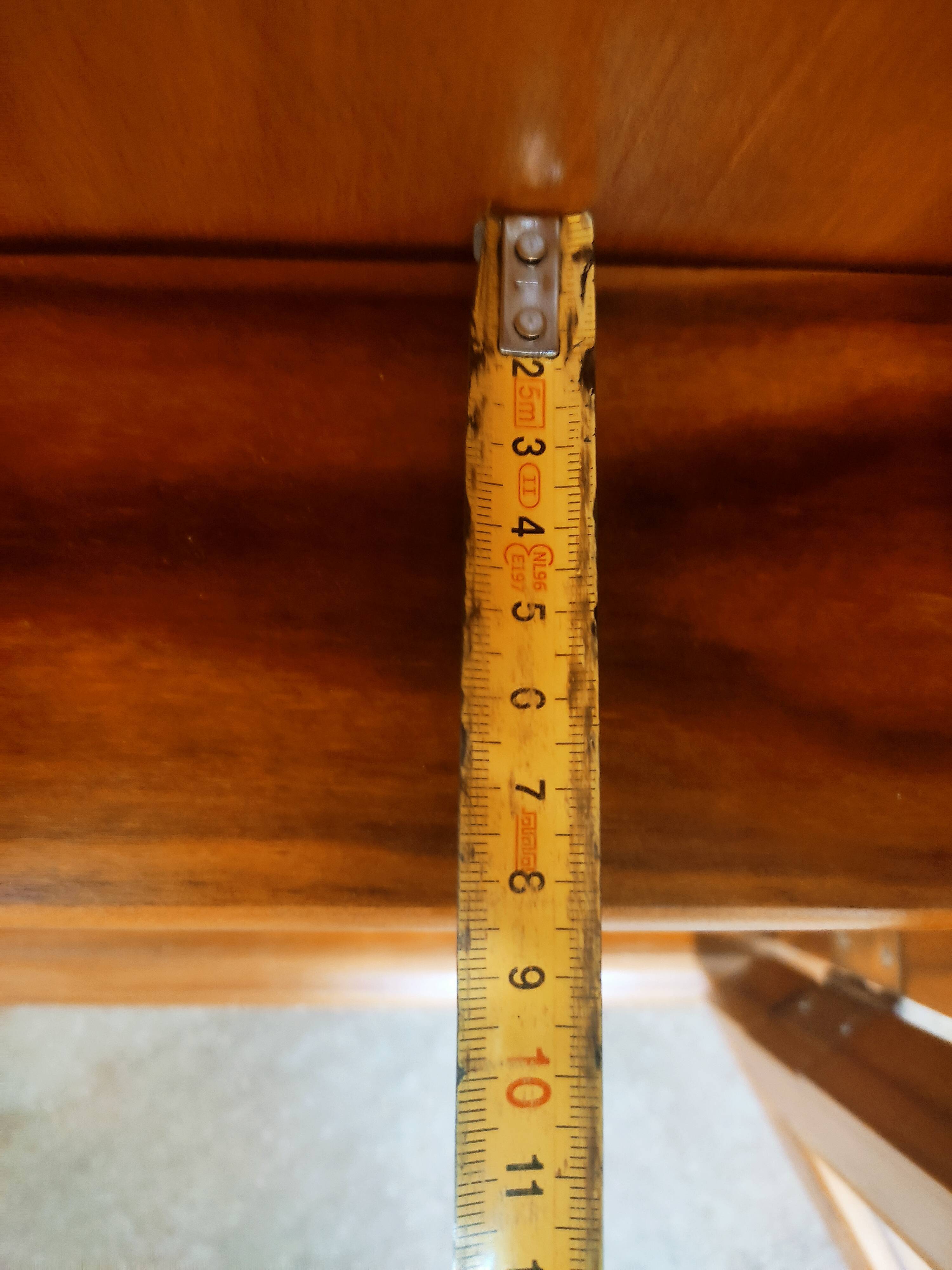 Wooden wall display case