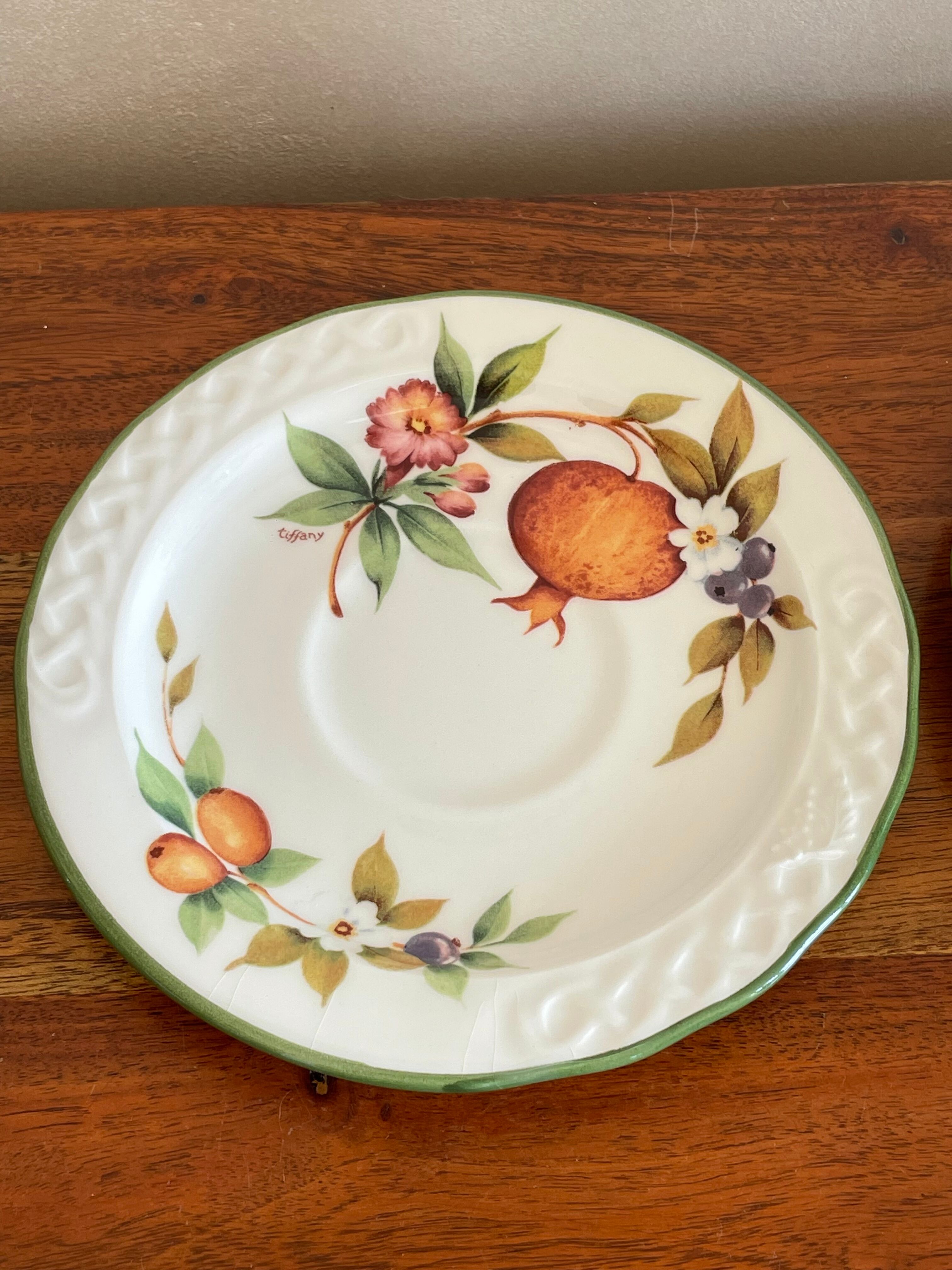 Duo of Tiffany Italy cups