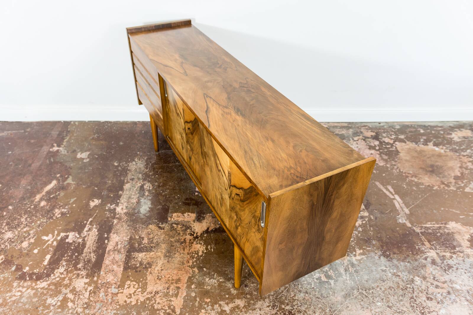 Mid Century Sideboard By Bytomskie Fabryki Mebli, Poland, 1960's
