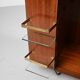 Teak Fliptop Bar Cart