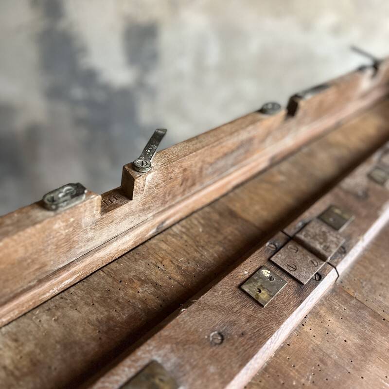 Old photographic table
