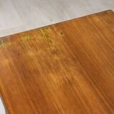 Scandinavian rectangular teak coffee table, 1960