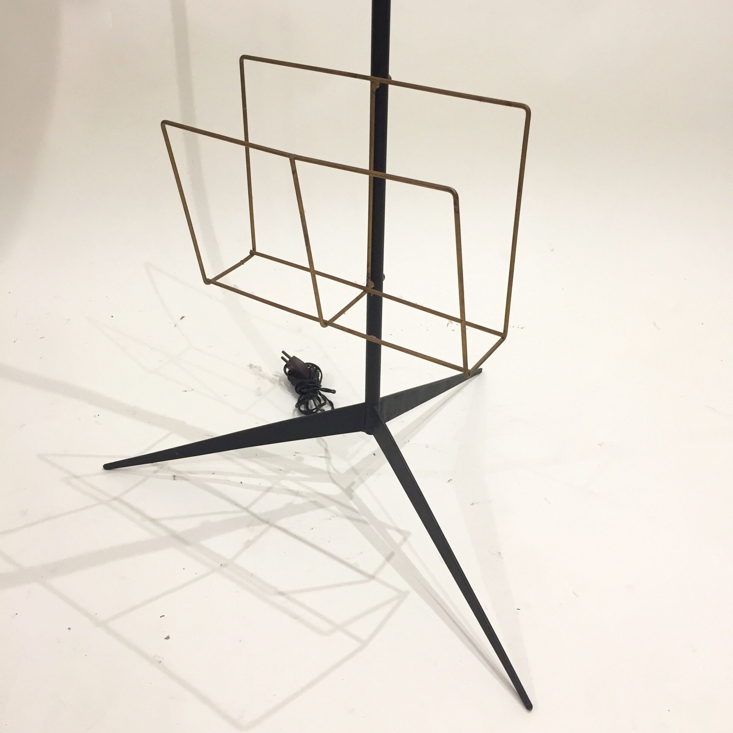 Lampadaire tripode années 60