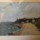 Ancienne peinture Alphonse Léon Quizet.