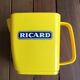 Yellow plastic pitcher from the famous Ricard brand