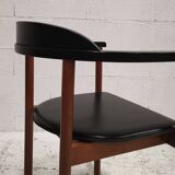 Vintage Scandinavian design armchair from the 1970s