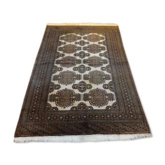 Tapis  205 x130 cm laine sur coton Pakistan