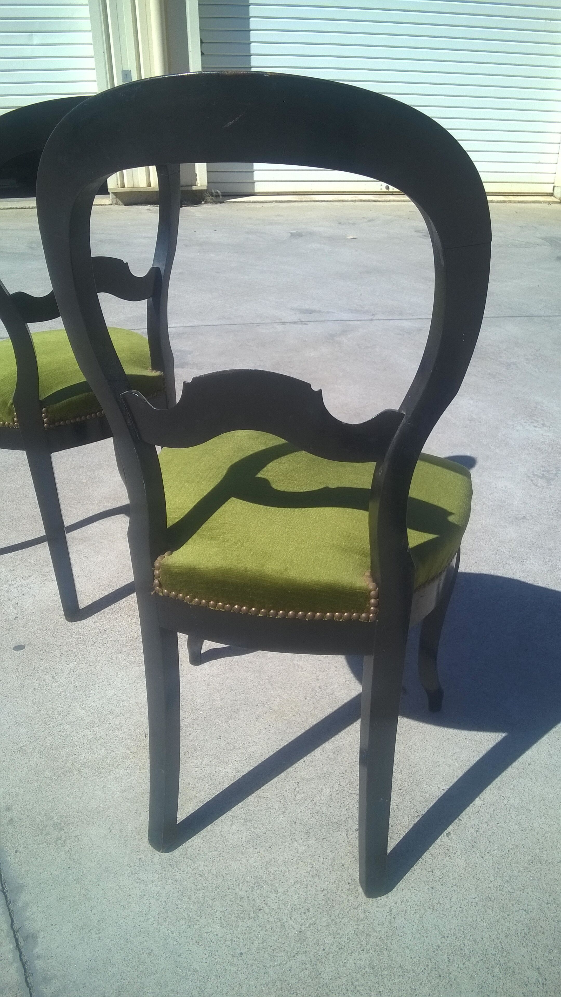 Pair of Napoleon III chairs