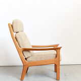 Juul Kristensen Highback Chair & Holstebro Ottoman