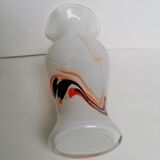Vase verre blushé